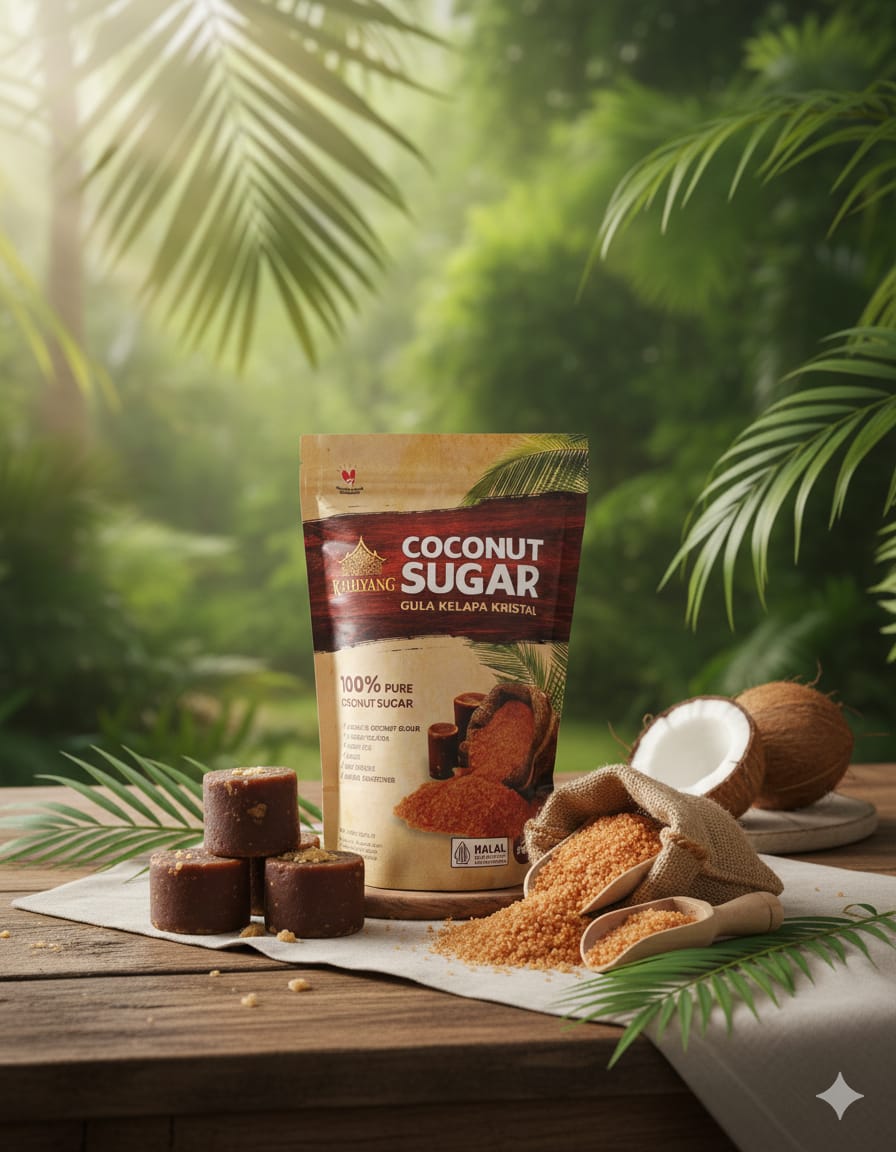 Kahiyang coconut sugar packaging